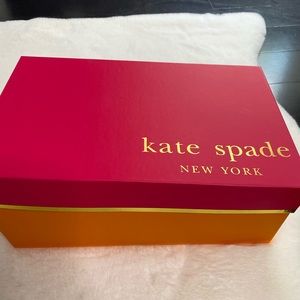 Kate Spade Silver Glitter Sandals